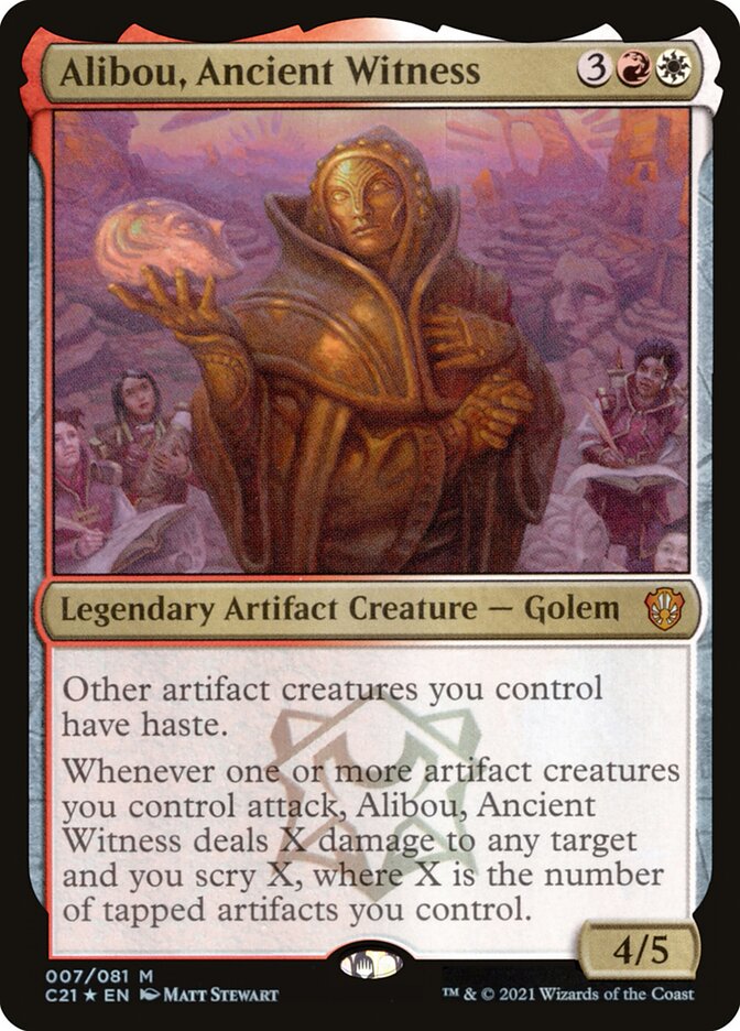 Alibou, Ancient Witness (7) - Commander 2021 (C21)