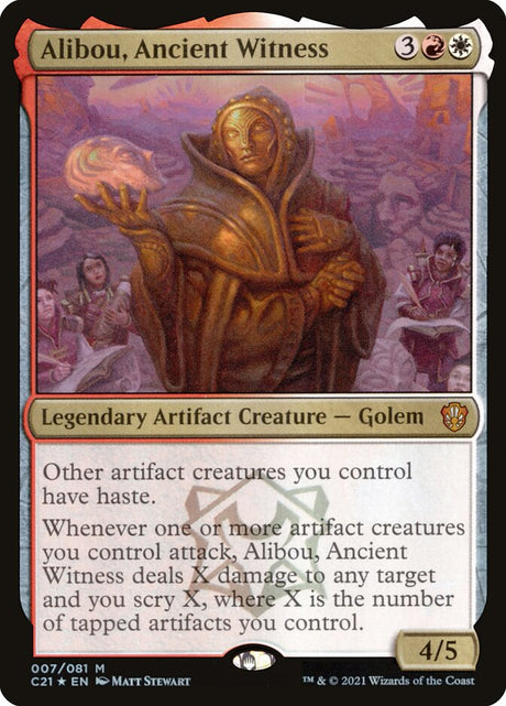 Alibou, Ancient Witness (7) - Commander 2021 (C21)