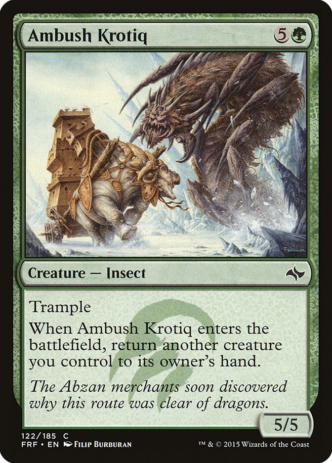Ambush Krotiq (122) - Fate Reforged (FRF)