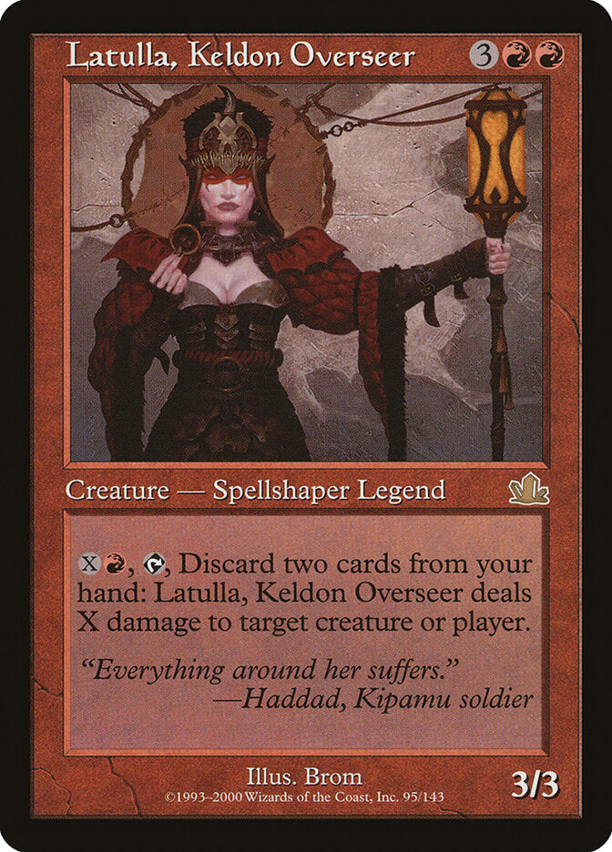 Latulla, Keldon Overseer (95) - Prophecy (PCY)