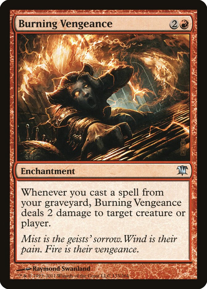 Burning Vengeance (133) - Innistrad (ISD)