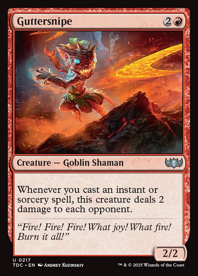 Guttersnipe - Tarkir: Dragonstorm Commander (TDC)