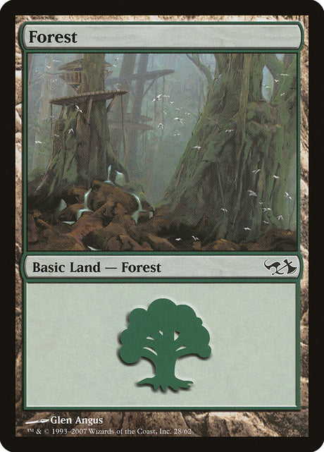 Forest (28) - Duel Decks: Elves vs. Goblins (DD1)