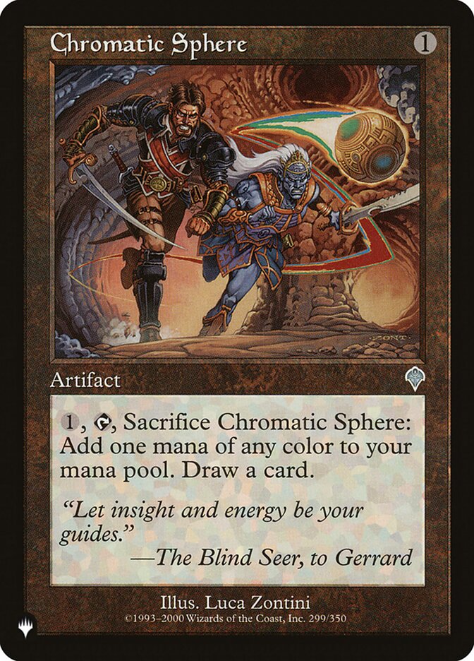 Chromatic Sphere (INV-299) - The List (PLST)