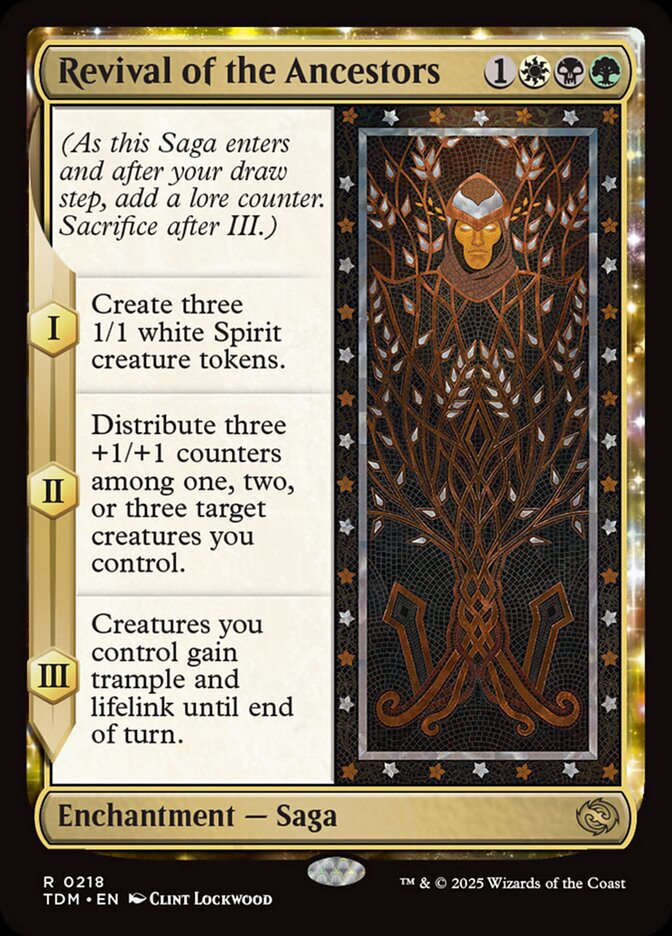 Revival of the Ancestors (218) - [Foil] Tarkir: Dragonstorm (TDM)