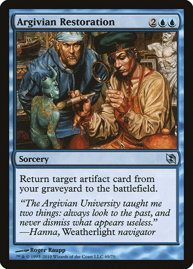 Argivian Restoration (69) - Duel Decks: Elspeth vs. Tezzeret (DDF)