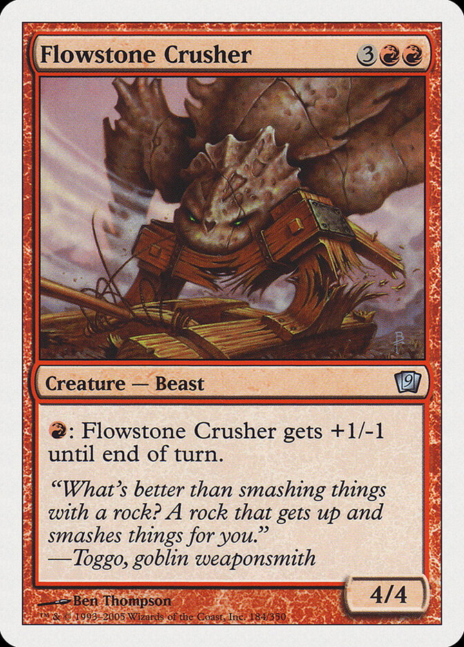 Flowstone Crusher (184) - Ninth Edition (9ED)