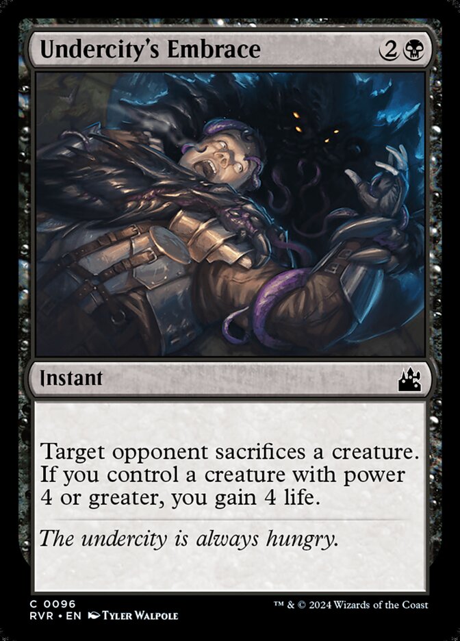 Undercity's Embrace (96) - Ravnica Remastered (RVR)