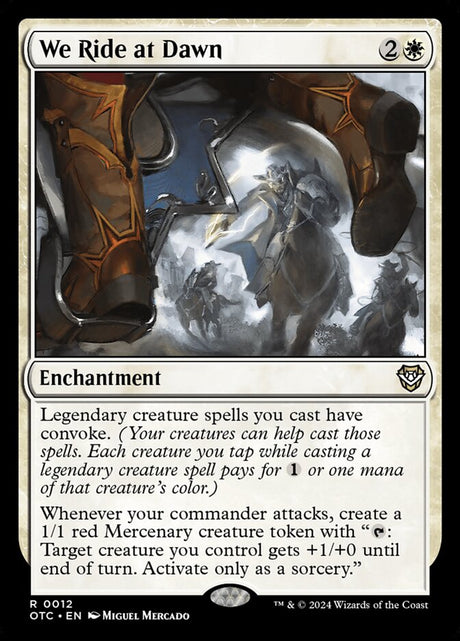 We Ride at Dawn (12) - Outlaws of Thunder Junction Commander (OTC)