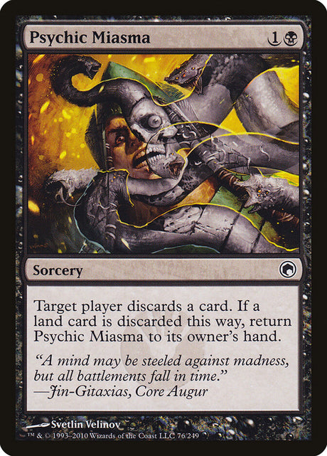 Psychic Miasma (76) - Scars of Mirrodin (SOM)