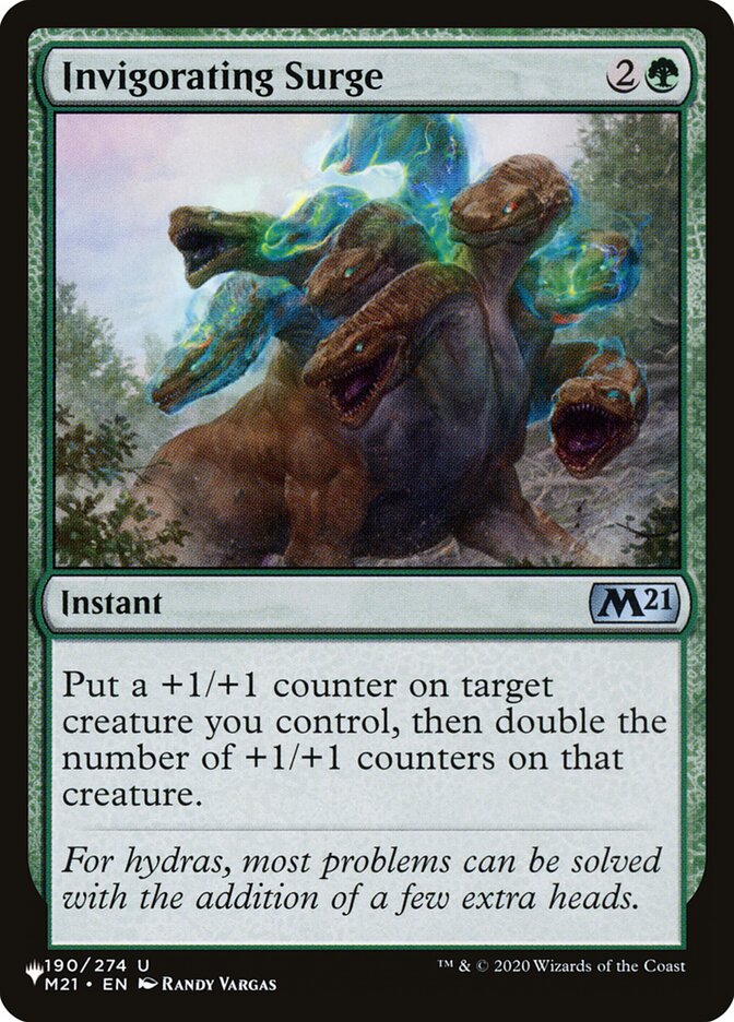 Invigorating Surge (M21-190) - The List (PLST)