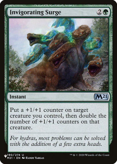 Invigorating Surge (M21-190) - The List (PLST)