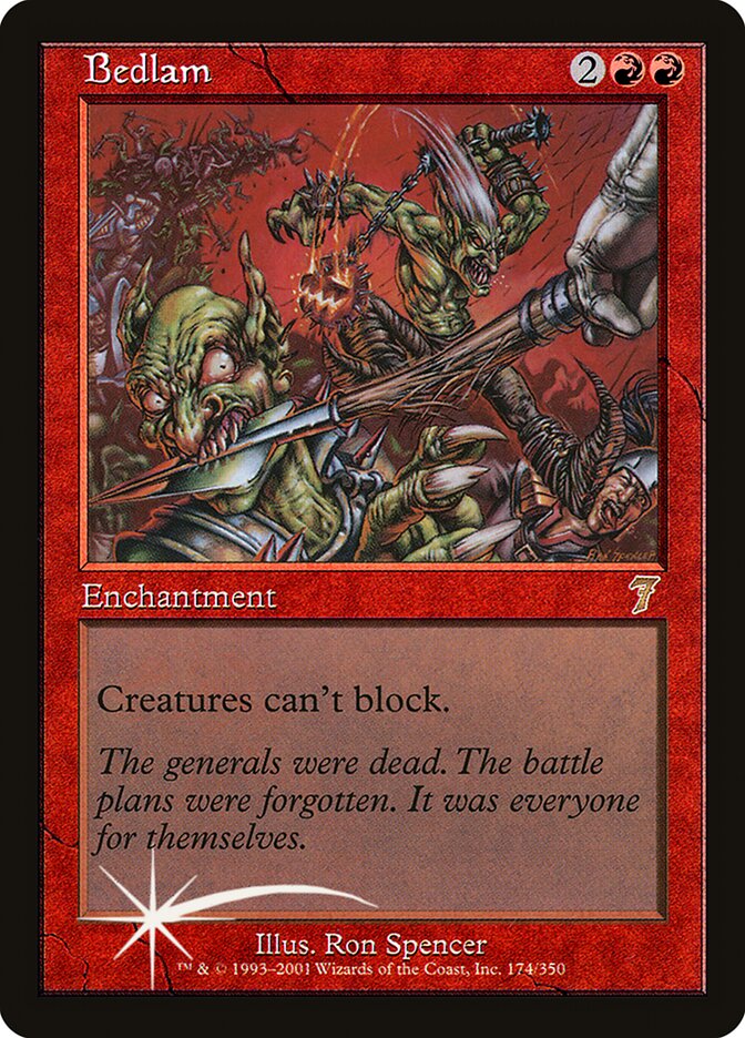 Bedlam (174) - Seventh Edition (7ED)