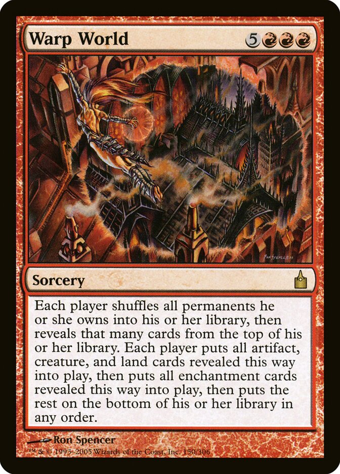 Warp World (150) - Ravnica: City of Guilds (RAV)