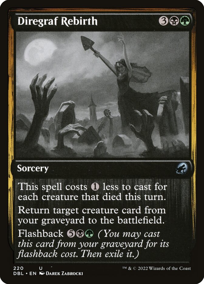 Diregraf Rebirth - [Foil] Innistrad: Double Feature (DBL)