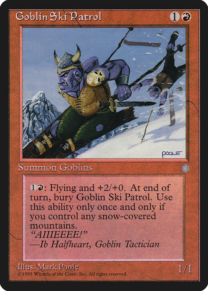 Goblin Ski Patrol (190) - Ice Age (ICE)