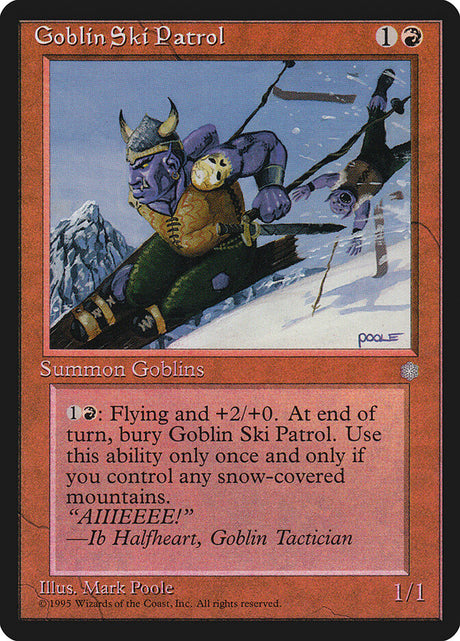 Goblin Ski Patrol (190) - Ice Age (ICE)