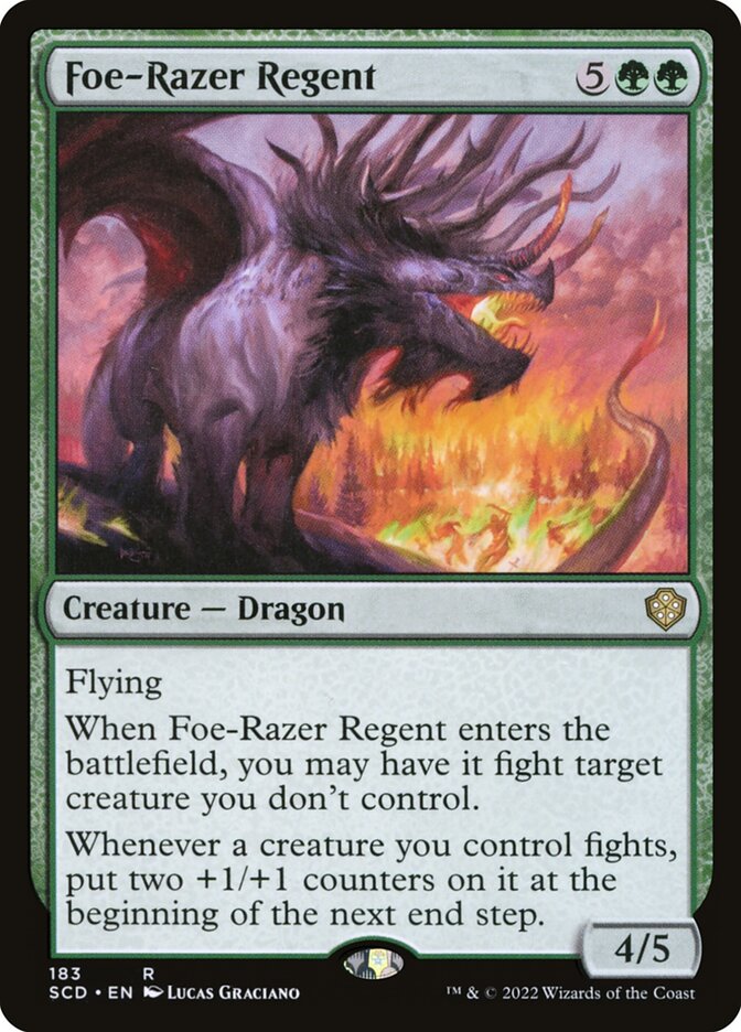 Foe-Razer Regent (183) - Starter Commander Decks (SCD)