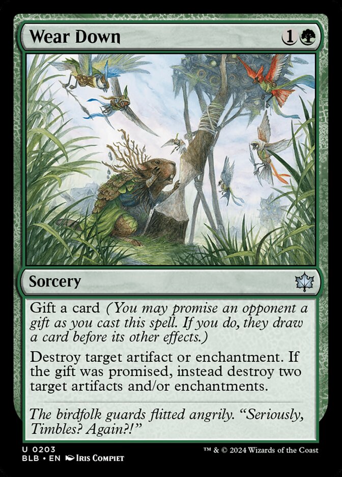 Wear Down (203) - Bloomburrow (BLB)