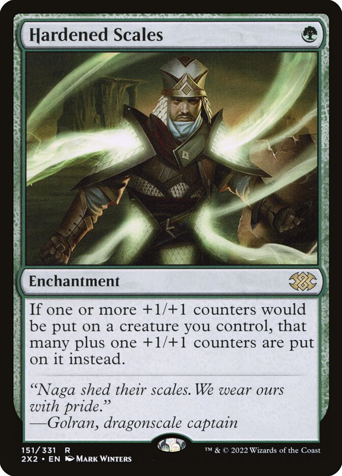 Hardened Scales (151) - Double Masters 2022 (2X2)