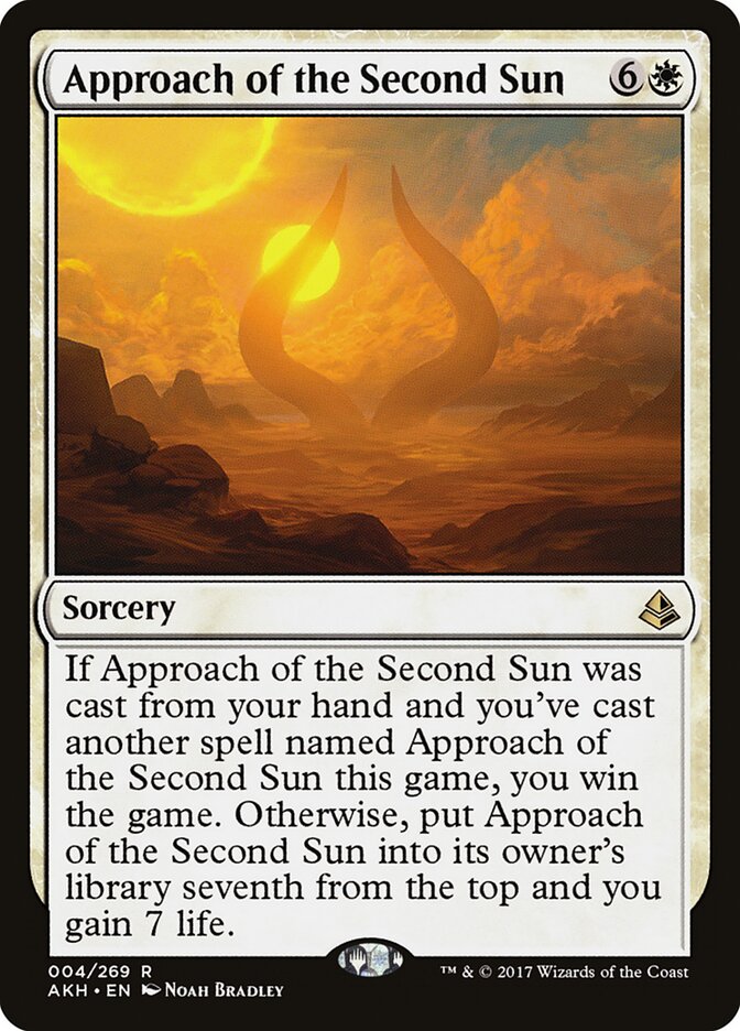 Approach of the Second Sun (4) - Amonkhet (AKH)