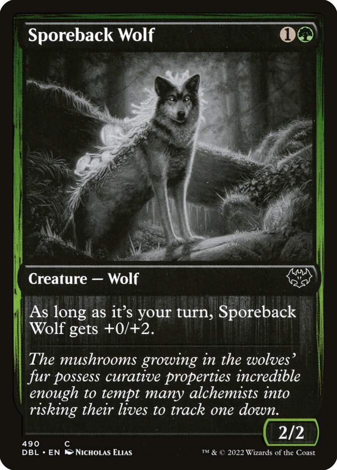 Sporeback Wolf - [Foil] Innistrad: Double Feature (DBL)