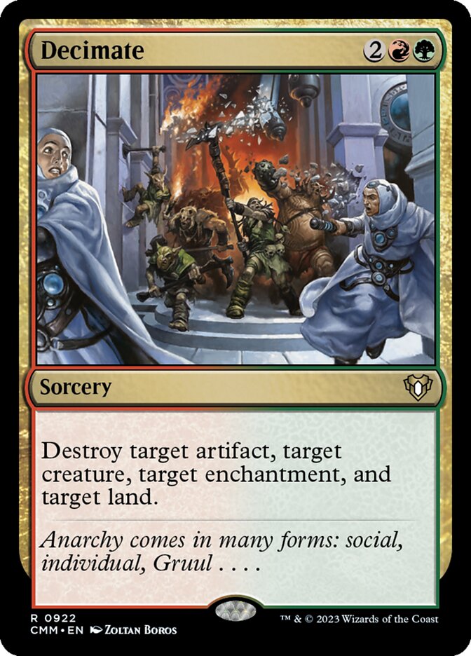 Decimate (922) - Commander Masters (CMM)