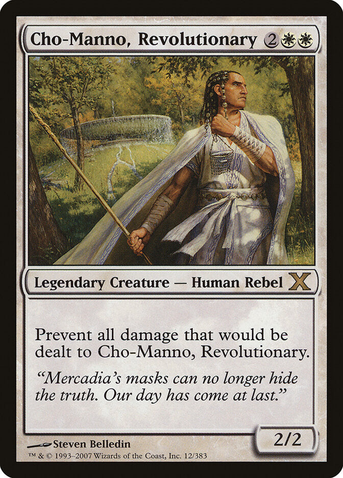 Cho-Manno, Revolutionary (12) - Tenth Edition (10E)