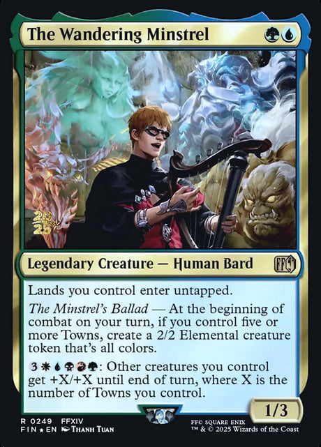 The Wandering Minstrel (249s) - Final Fantasy Promos (PFIN)