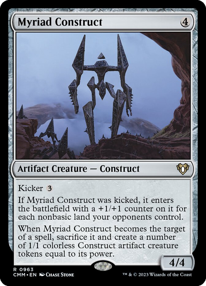 Myriad Construct (963) - Commander Masters (CMM)