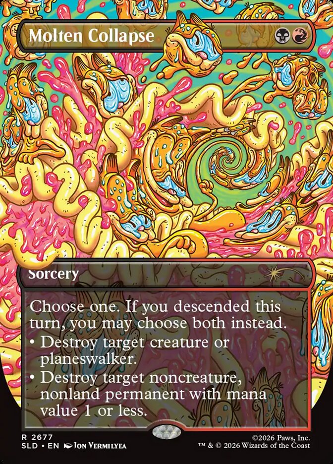 Molten Collapse (2677) - Secret Lair Drop (SLD)