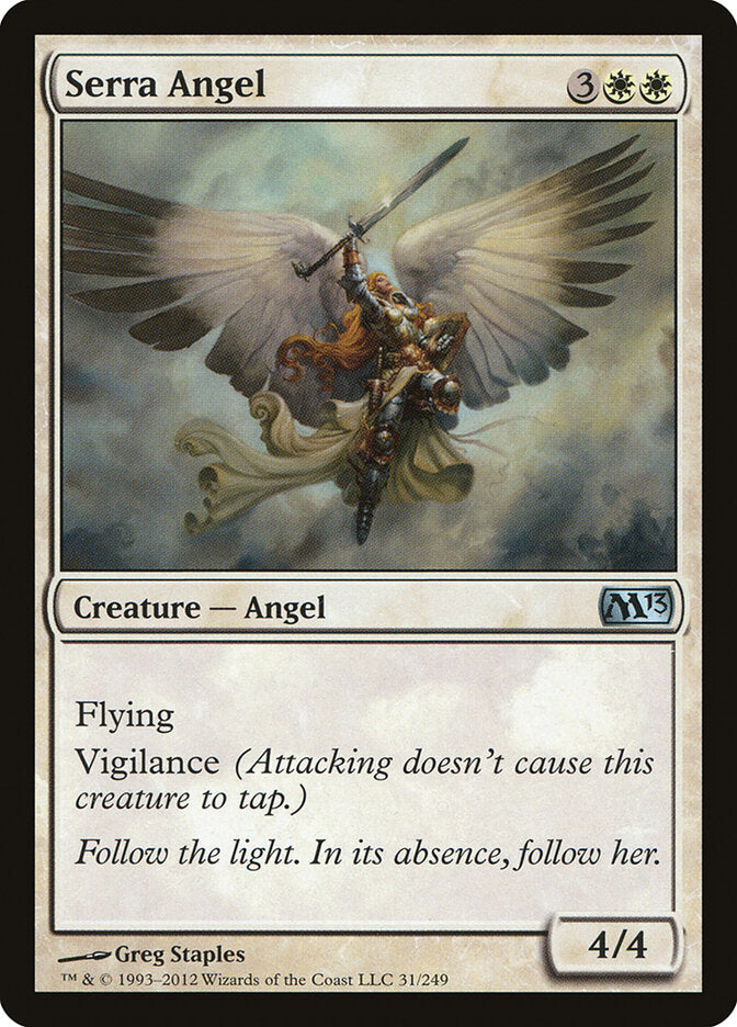 Serra Angel (31) - Magic 2013 (M13)