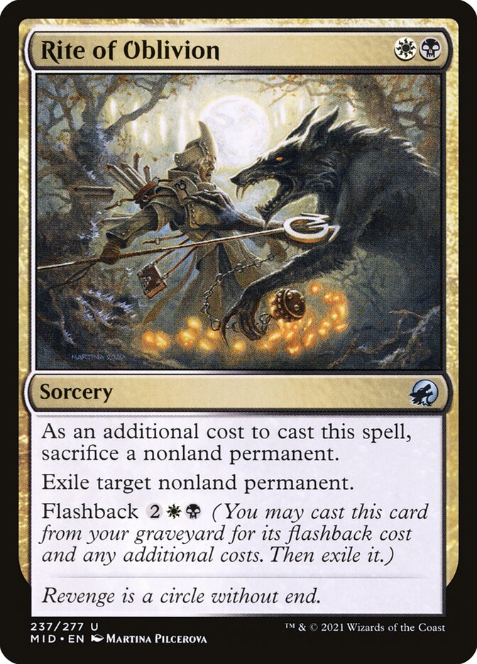 Rite of Oblivion (237) - Innistrad: Midnight Hunt (MID)