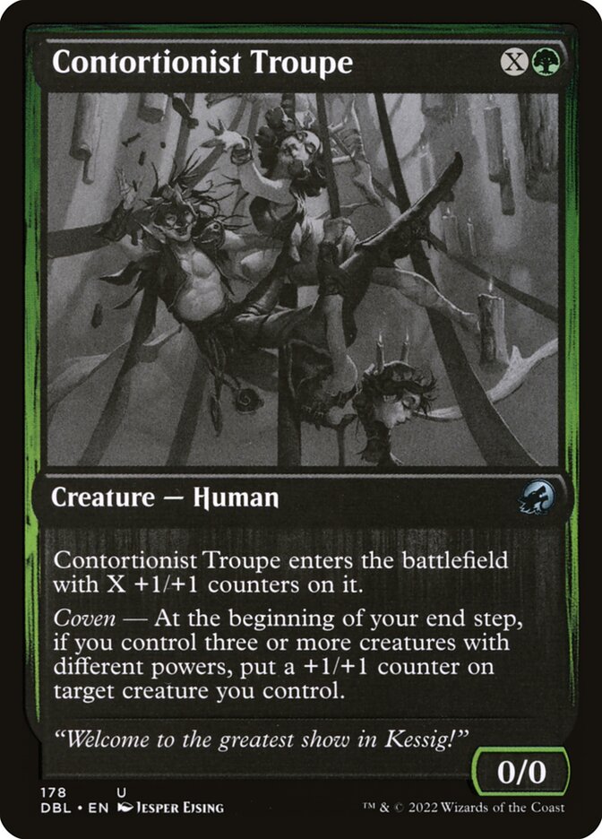 Contortionist Troupe - [Foil] Innistrad: Double Feature (DBL)