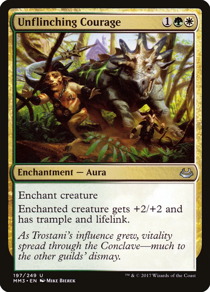 Unflinching Courage (197) - Modern Masters 2017 (MM3)