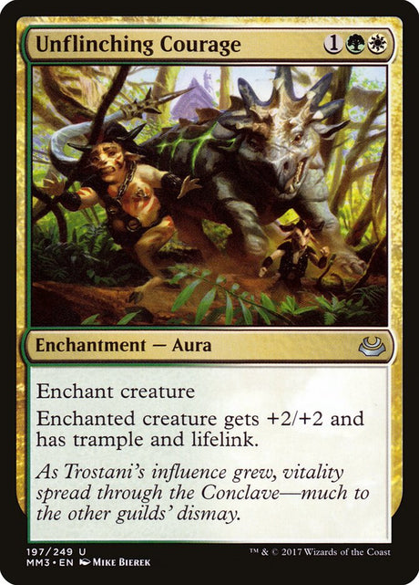 Unflinching Courage (197) - Modern Masters 2017 (MM3)