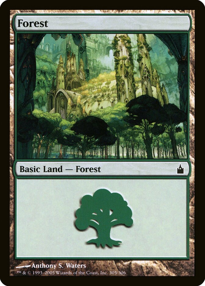 Forest (305) - Ravnica: City of Guilds (RAV)