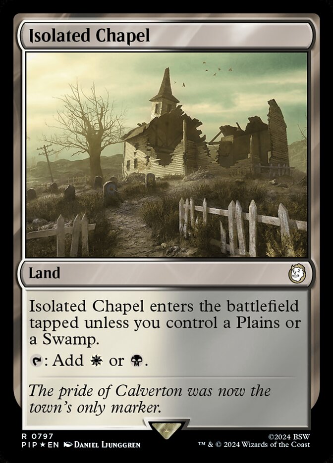 Isolated Chapel - [Surge Foil] Fallout (PIP)