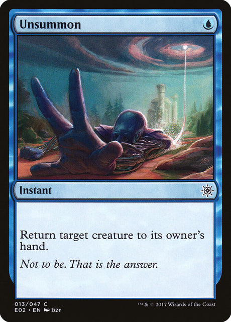 Unsummon (13) - Explorers of Ixalan (E02)