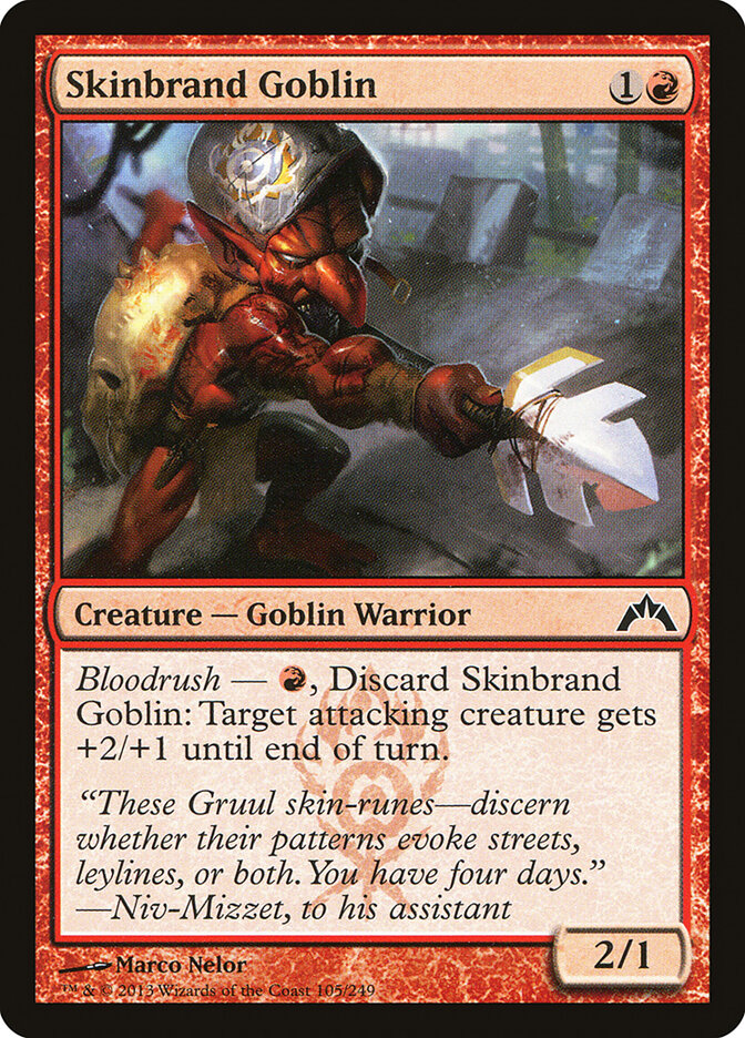 Skinbrand Goblin (105) - Gatecrash (GTC)