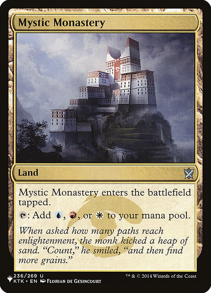 Mystic Monastery (KTK-236) - The List (PLST)