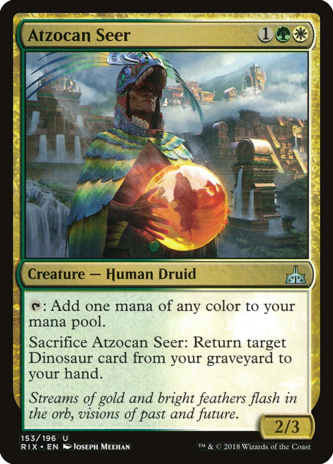Atzocan Seer (153) - Rivals of Ixalan (RIX)