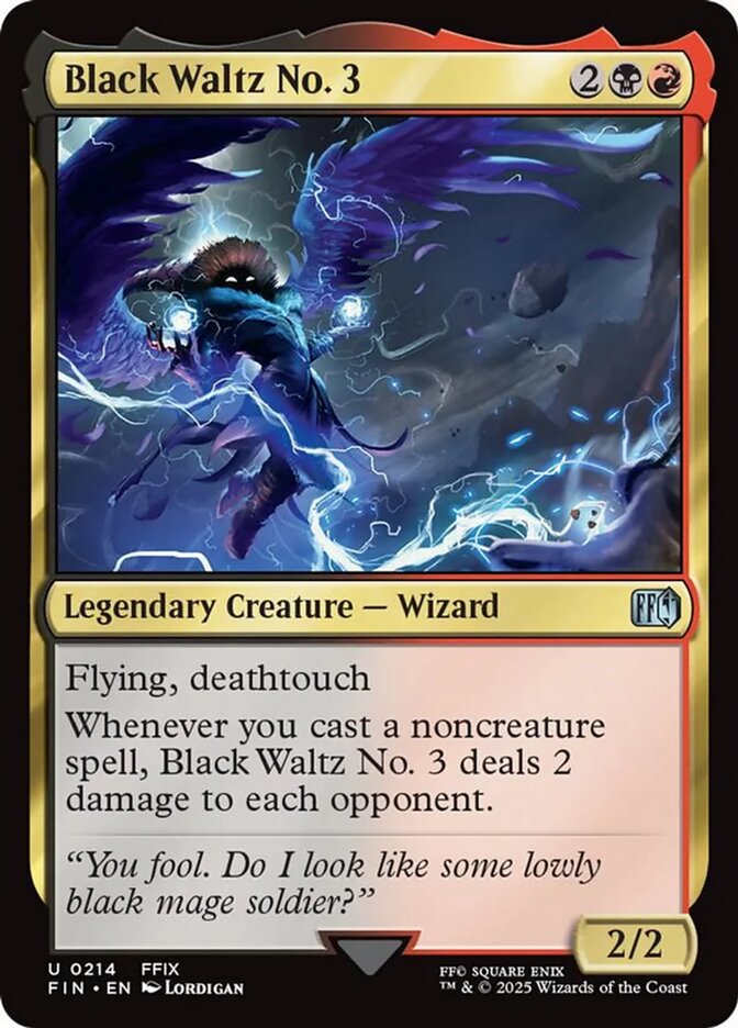 Black Waltz No. 3 (214) - [Foil] Final Fantasy (FIN)