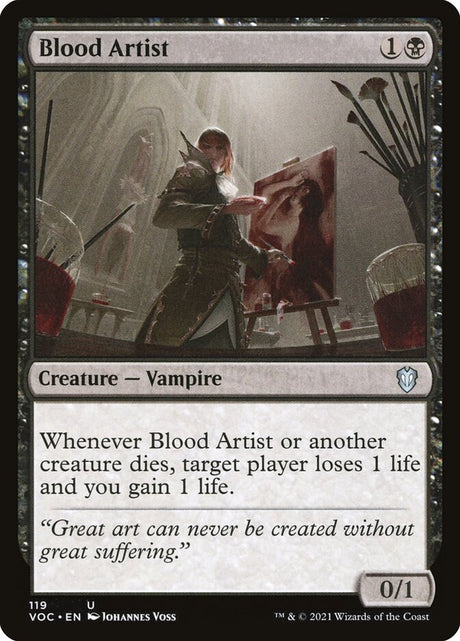 Blood Artist (119) - Crimson Vow Commander (VOC)