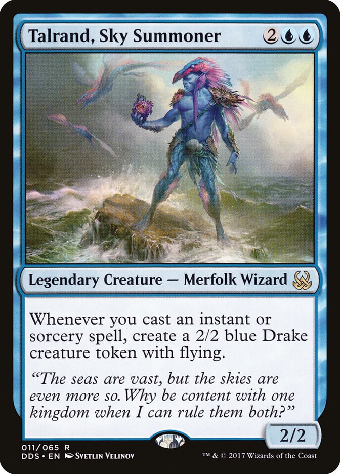 Talrand, Sky Summoner (11) - Duel Decks: Mind vs. Might (DDS)