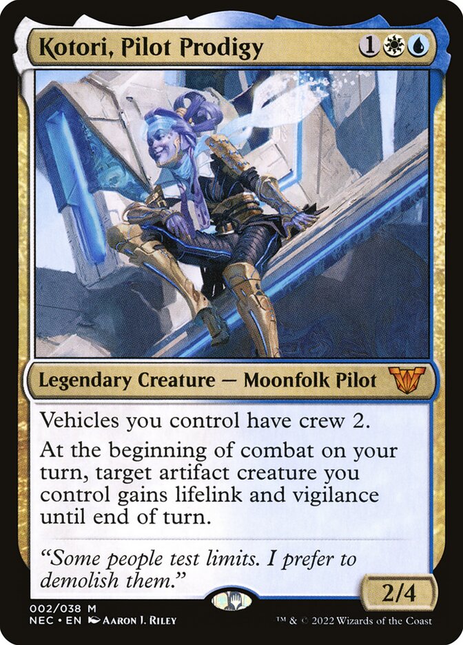 Kotori, Pilot Prodigy (2) - Neon Dynasty Commander (NEC)