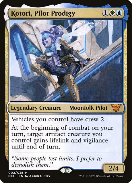 Kotori, Pilot Prodigy (2) - Neon Dynasty Commander (NEC)