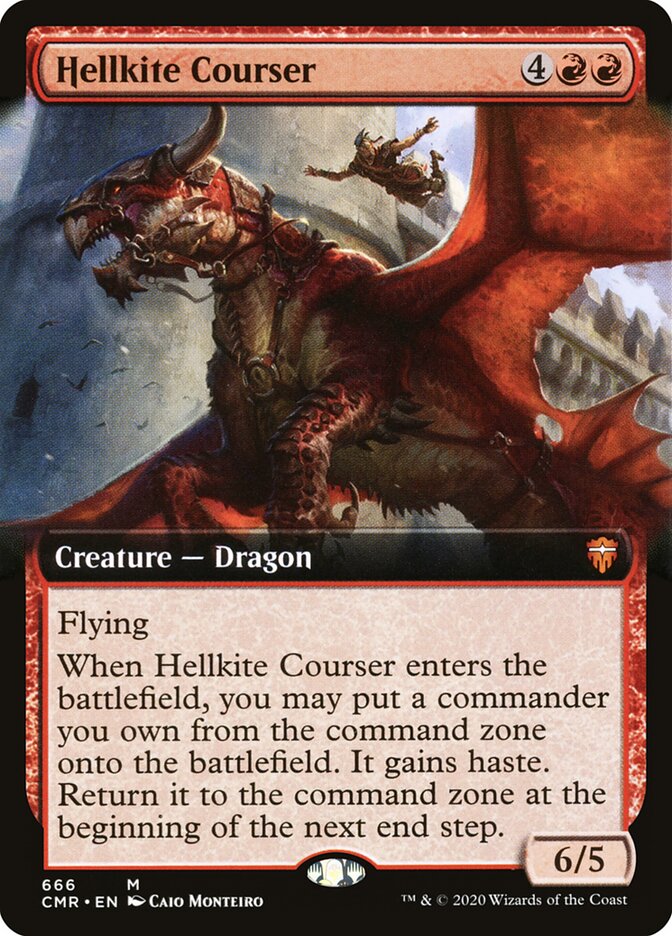 Hellkite Courser (666) - Commander Legends (CMR)