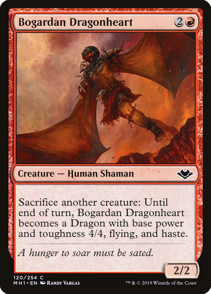 Bogardan Dragonheart (120) - Modern Horizons (MH1)