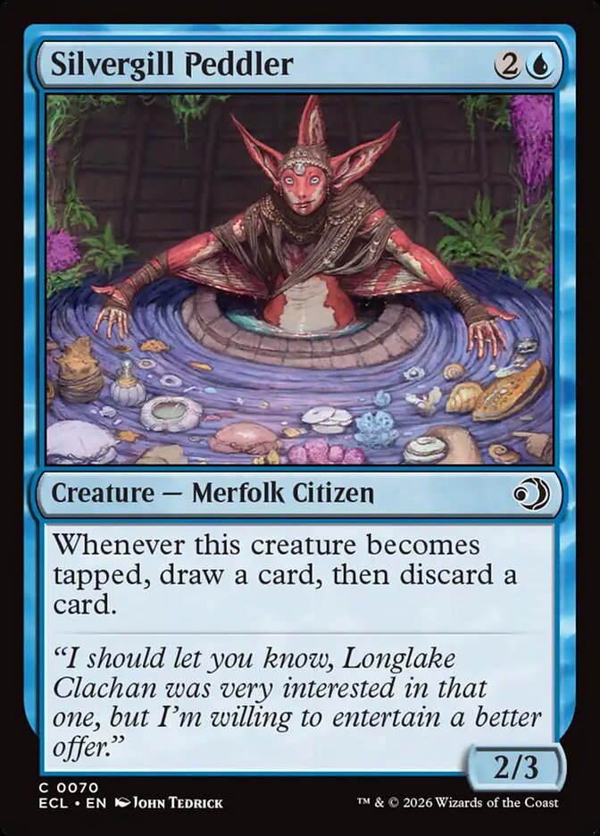 Silvergill Peddler (70) - Lorwyn Eclipsed (ECL)